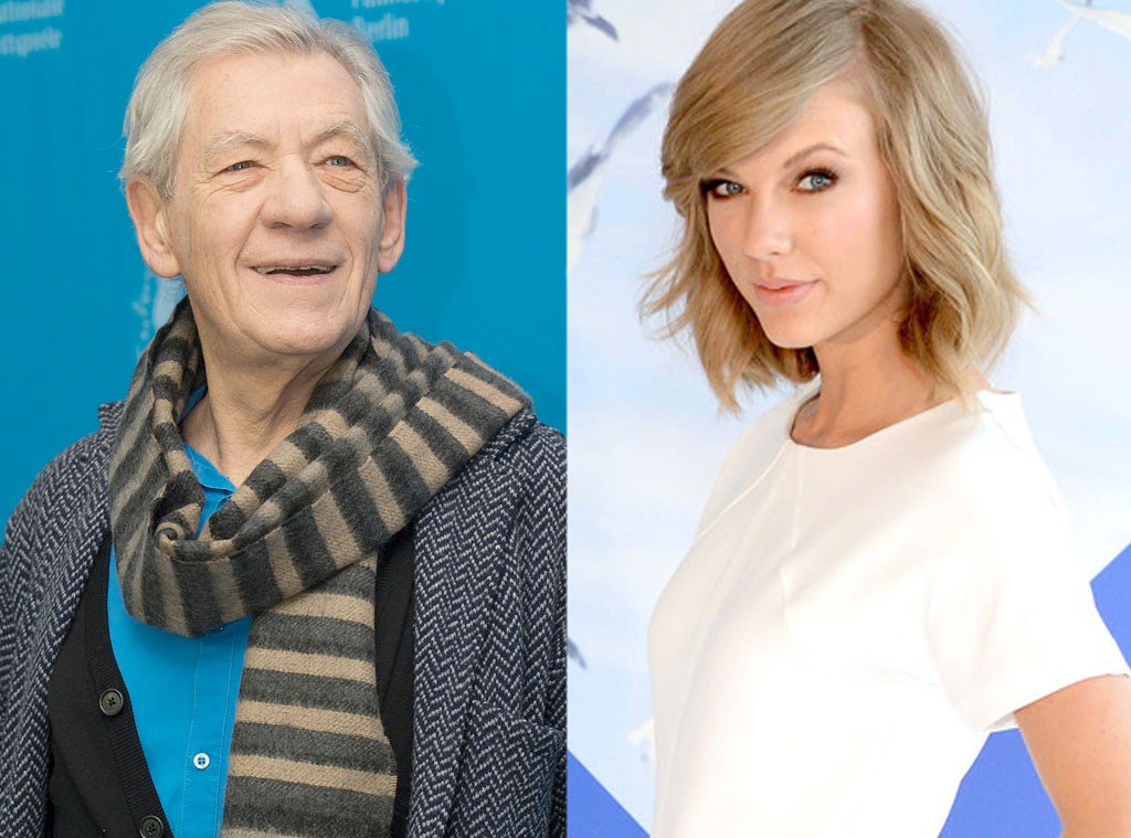 Ian Mckellen, Taylor Swift