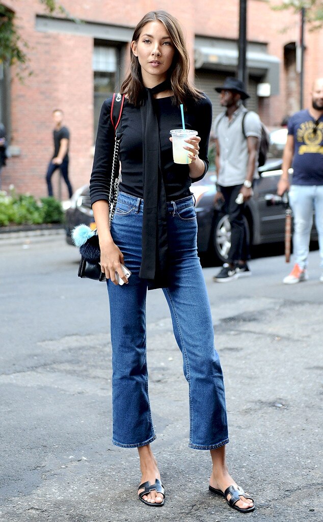 A Guest at Cushnie et Ochs from Street Style at New York Fashion Week ...