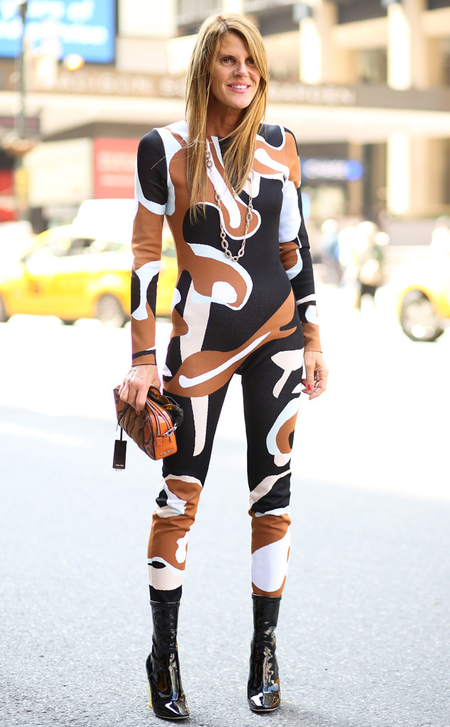 Anna Dello Russo from Street Style at New York Fashion Week Spring 2016 ...