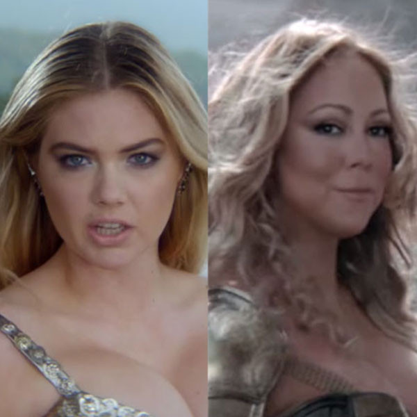 Mariah Carey Replaces Kate Upton in Cleavage-Filled Game of War Ad - Online