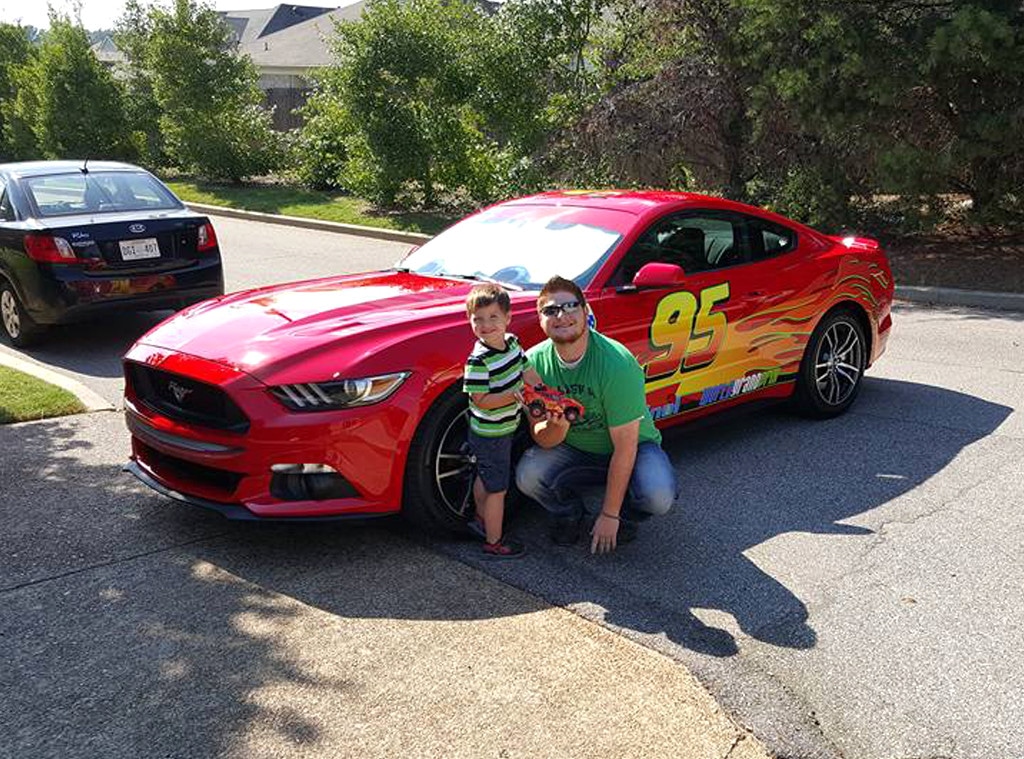 Single Father Surprises Son With Real Life Lightning 