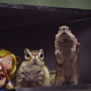 Disney's Chip 'N' Dale Intro With Real Chipmunks Is Everything