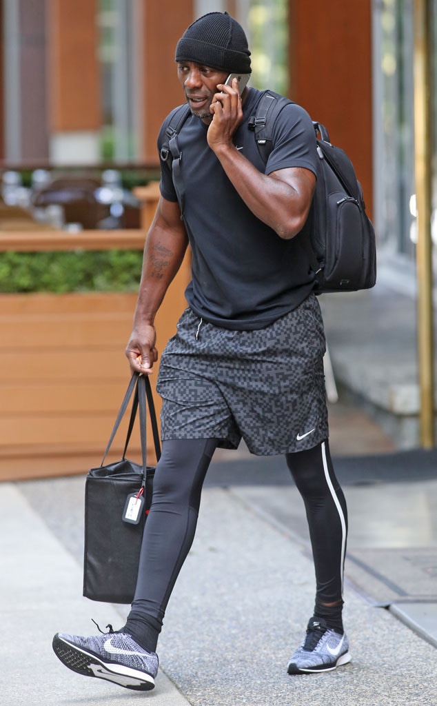 See Idris Elba Looking Amazing As He Leaves the Gym - E 
