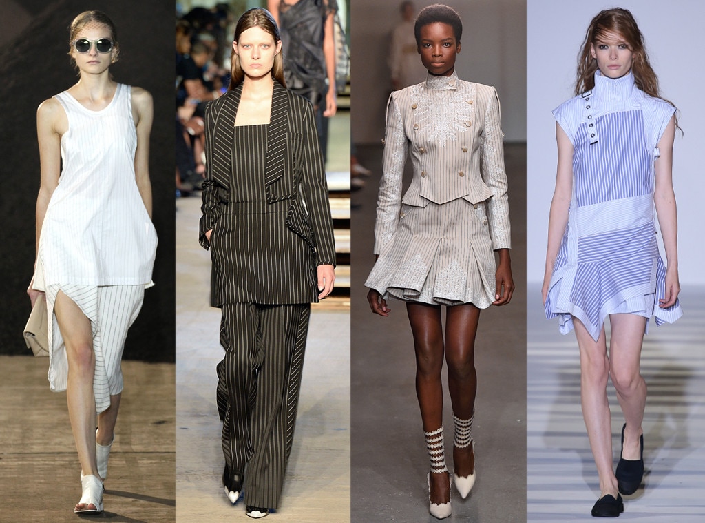 Pinch of Pinstripe from Biggest Trends at New York Fashion Week Spring ...