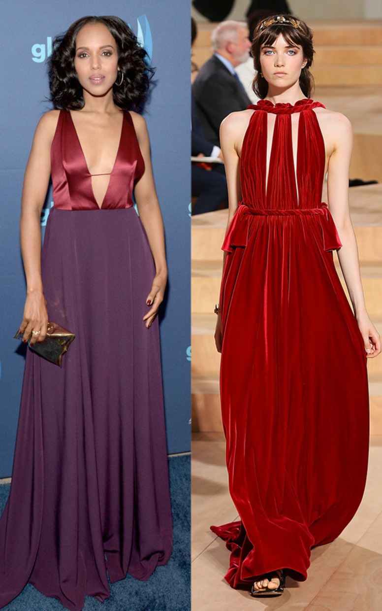 Emmy Gown Predictions, Kerry Washington