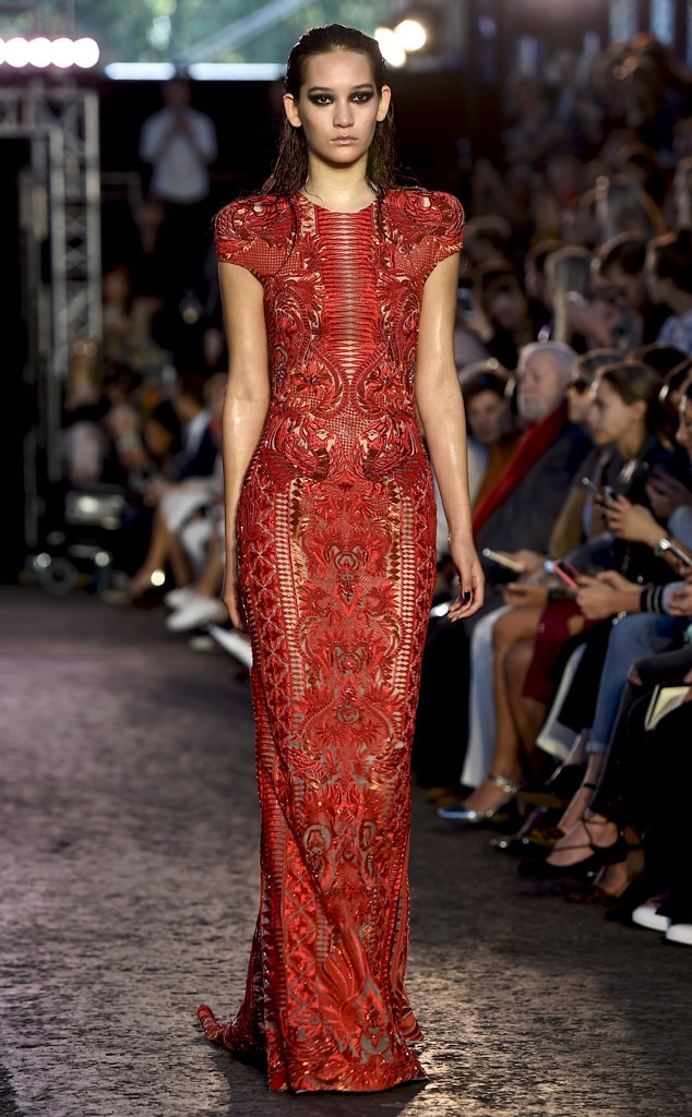Julien Macdonald, London from 100 Best Fashion Week Looks from All the ...