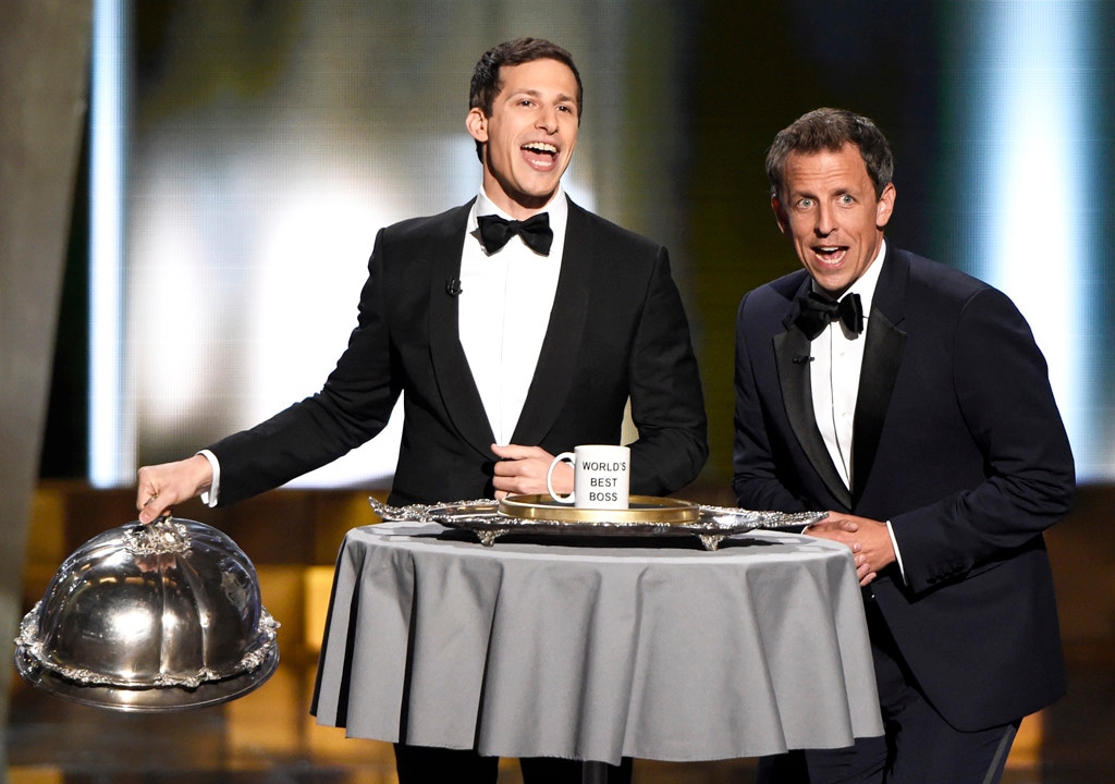 Andy Samberg, Seth Meyers, Emmy Awards 2015, Show