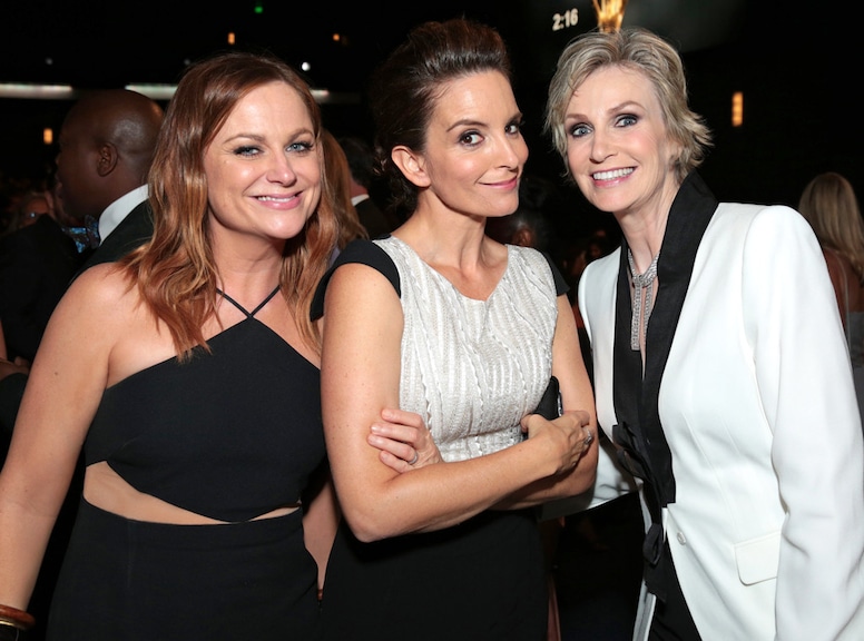Amy Poehler,Tina Fey, Jane Lynch, Emmy Awards 2015, Candids