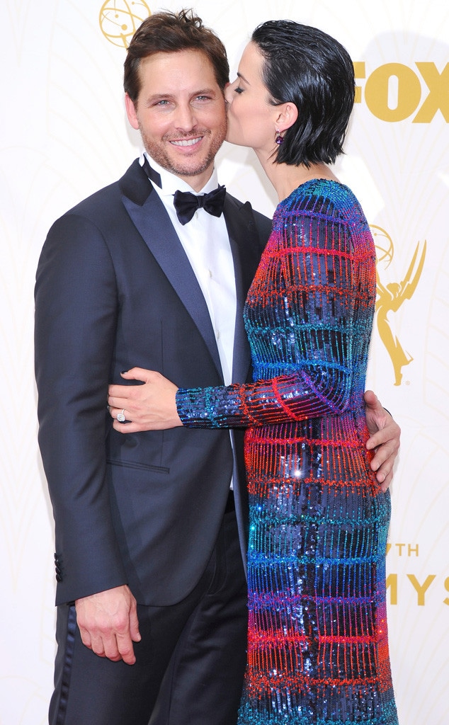 Peter Facinelli, Jaimie Alexander, Emmy Awards 2015, Candids
