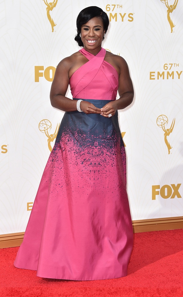 Uzo Aduba from 2015 Emmys: Red Carpet Arrivals | E! News