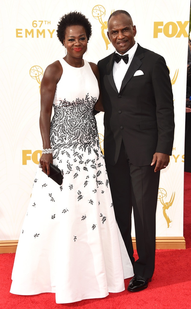 Viola Davis, Julius Tennon, Emmy Awards 2015