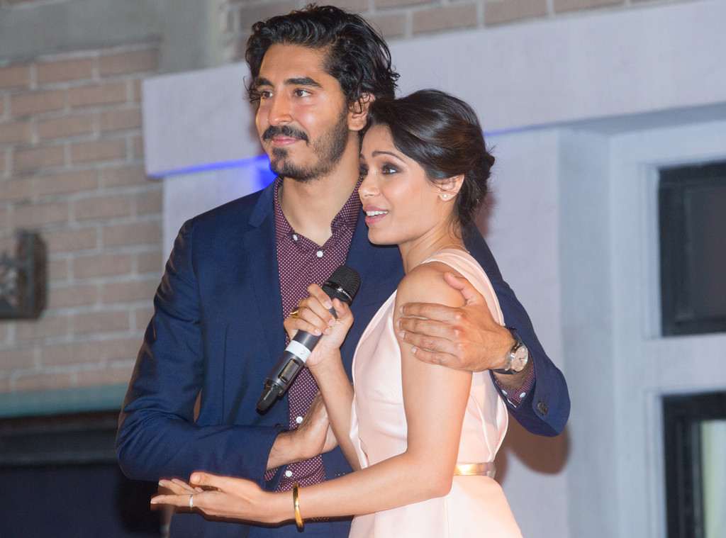 Freida Pinto, Dev Patel 