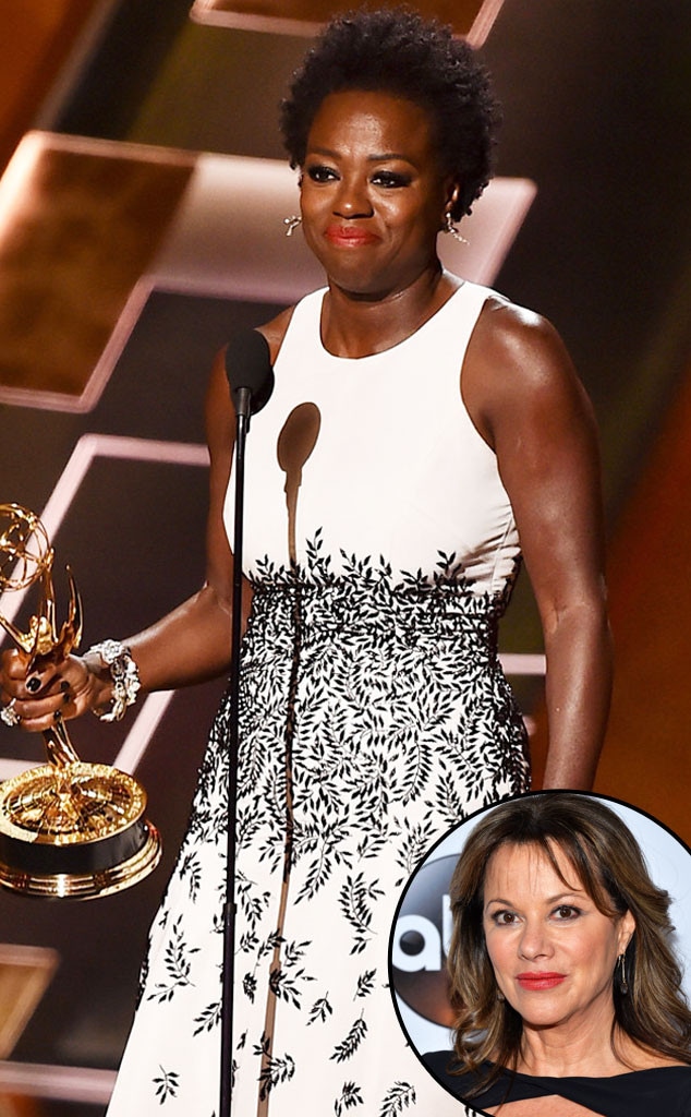 Viola Davis, Nancy Lee Grahn, Emmy Awards 2015