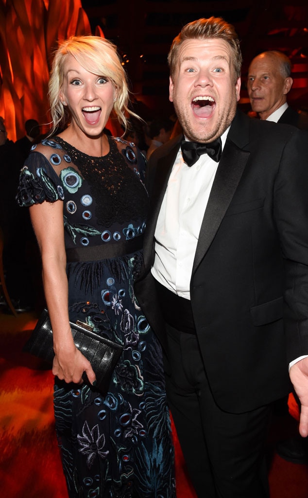 James Corden And Julia Carey From The Big Picture Todays Hot Photos E News