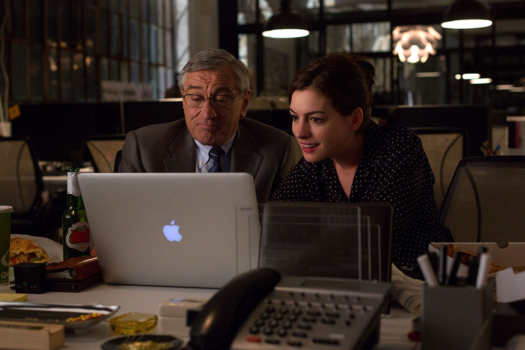 The Intern, Anne Hathaway, Robert De Niro