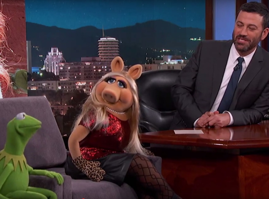 Kermit the Frog, Miss Piggy, Jimmy Kimmel Live!