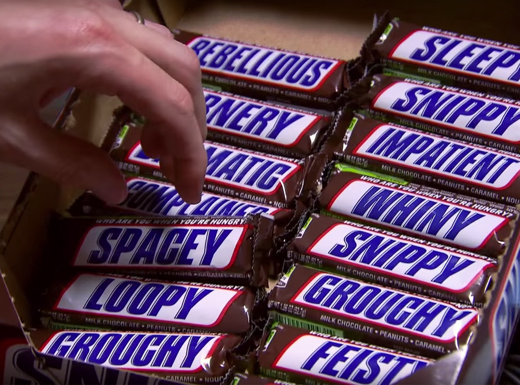 Snickers wrappers
