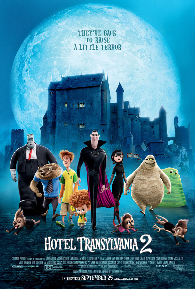 Hotel Transylvania 2 movie poster, Sony Pictures Animation
