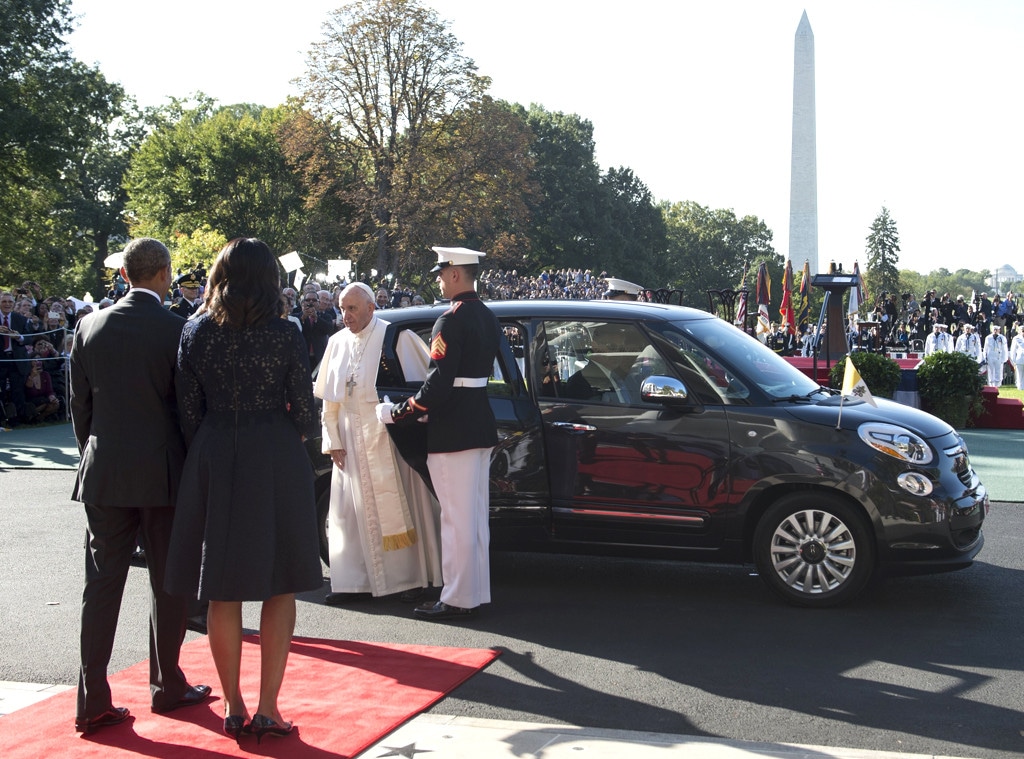 Barack Obama, Michelle Obama, Pope Francis
