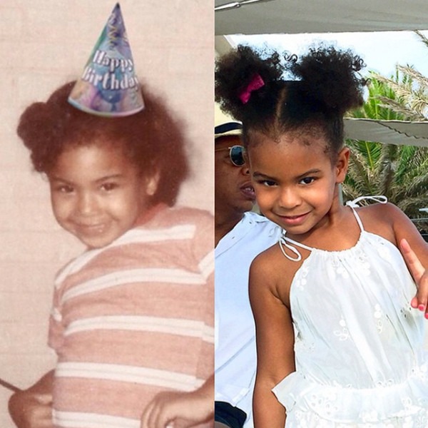 This Pic Proves That Blue Ivy Is A Mirror Image Of Beyoncé E News