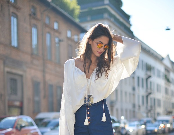 Sara Nicole Rossetto from Street Style at Milan Fashion Week Spring ...