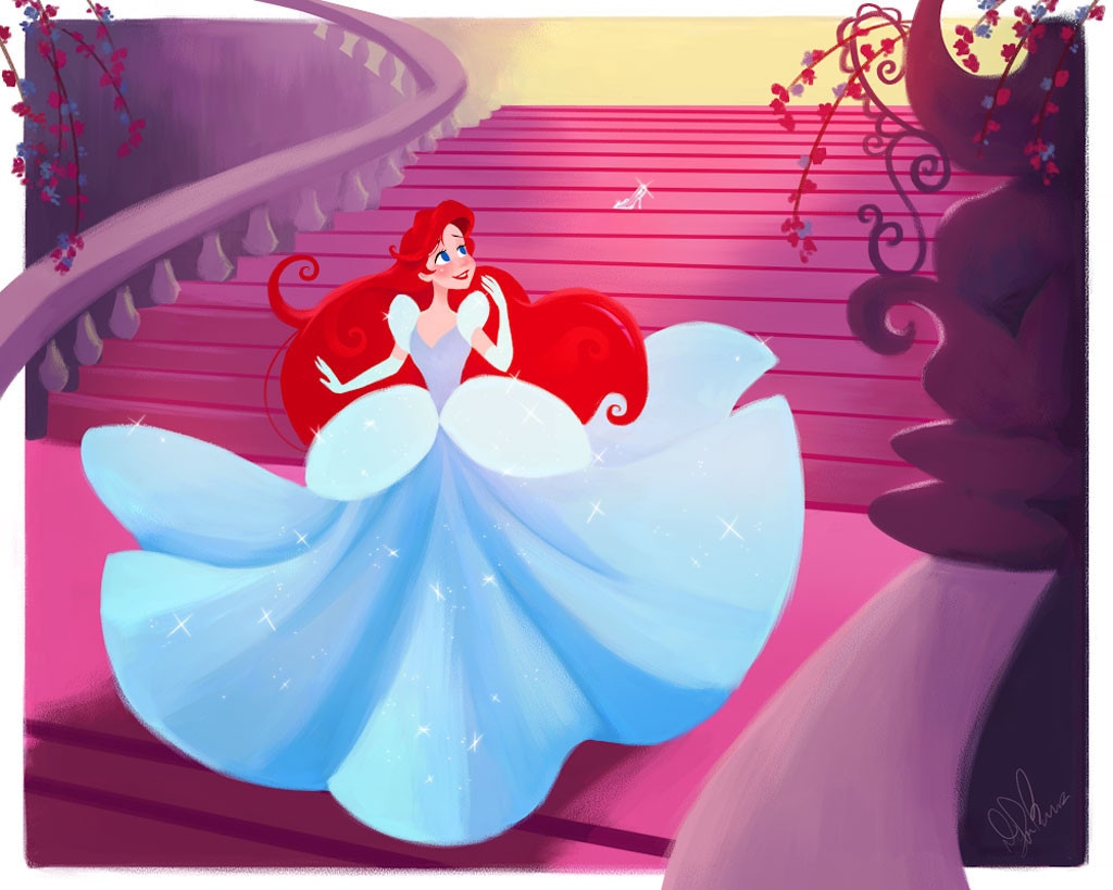 Exclusive! Disney Princesses Swap Lives & Wardrobes Exclusive! Disney Princesses Swap Lives & Wardrobes