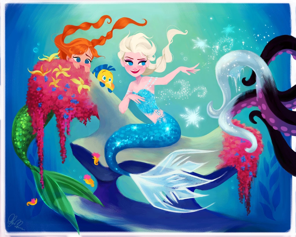 Disney Princess Art