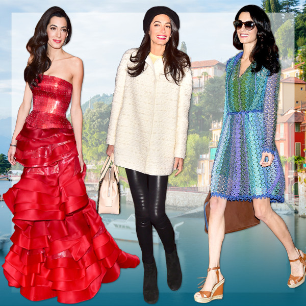 Happy Anniversary, & Amal Clooney! Now See Her Style Evolution