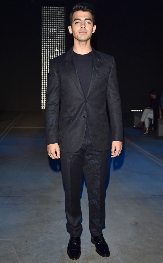 Joe Jonas from Stars at Milan Fashion Week Spring 2016 | E! News