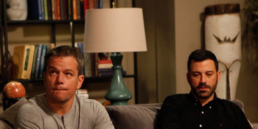 Here Are 12 Videos That Retell the Story of Matt Damon and Jimmy Kimmel's 12-Year-Long ''Feud''—Watch Now! - E! Online