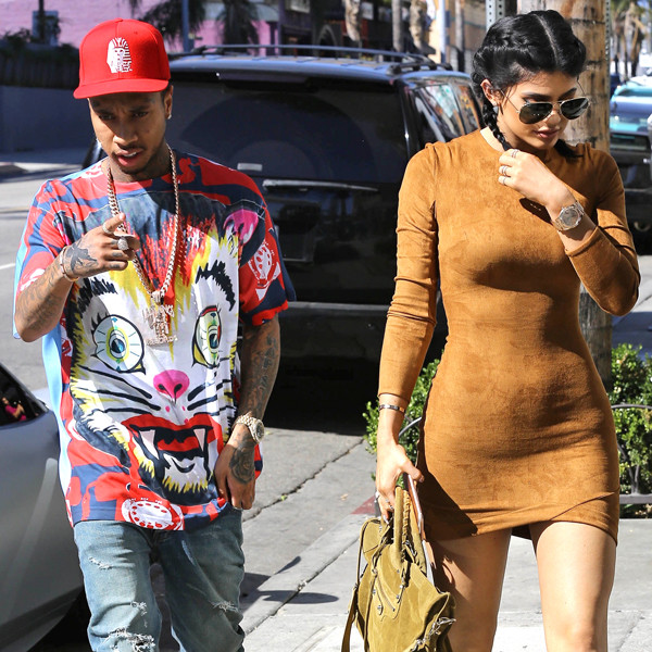Watch Tyga Pull Kylie Jenner On Stage And Kiss Her During His Concert