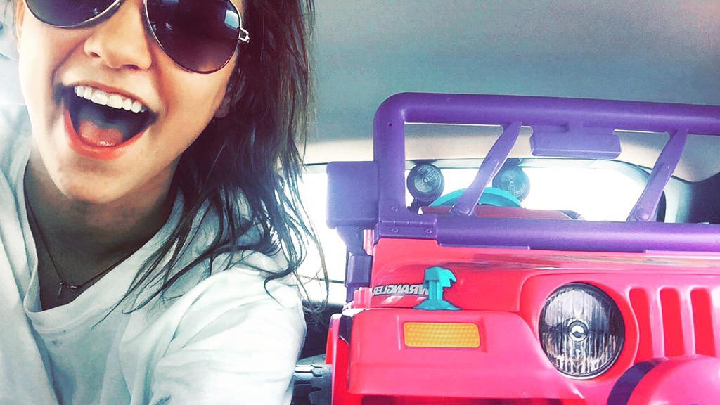 Student Gets DWI Drives Barbie Jeep Instead