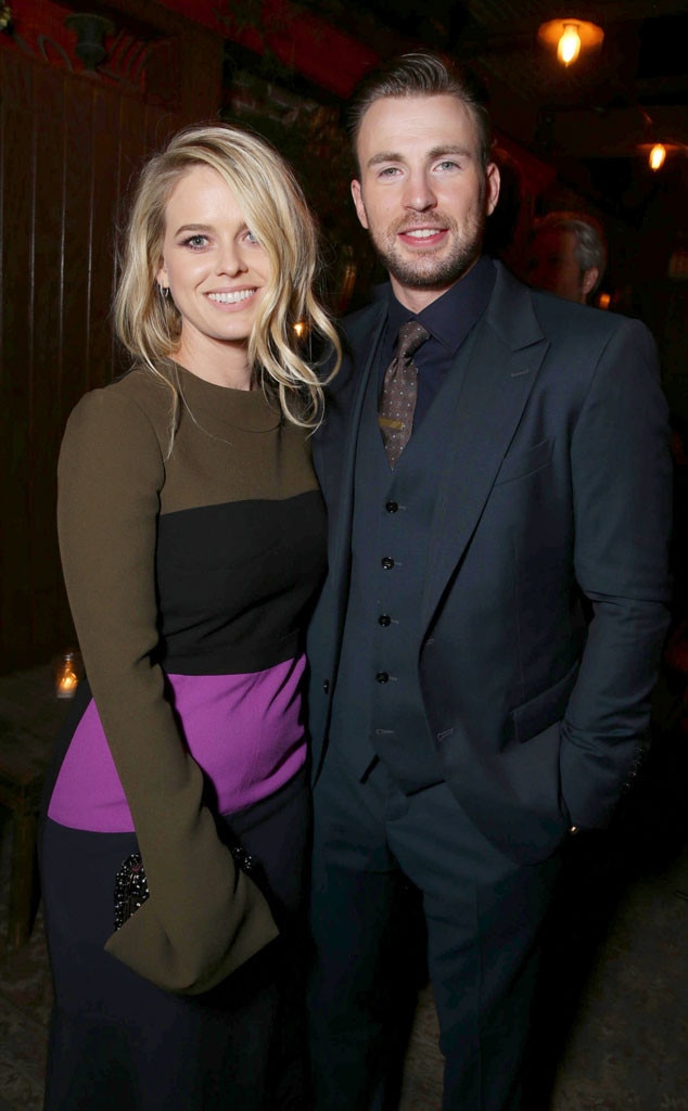 Alice Eve & Chris Evans from Movie Premieres: Red Carpets and Parties ...