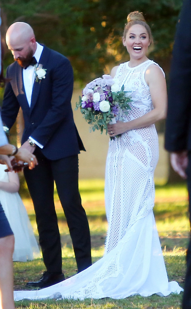 Erika Christensen, Cole Maness, Wedding