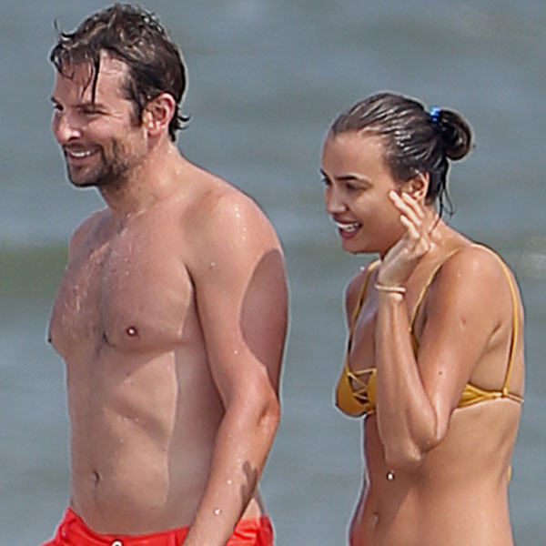 Bradley Cooper and Bikini-Clad Irina Shayk Heat Up New Jersey - E! Online