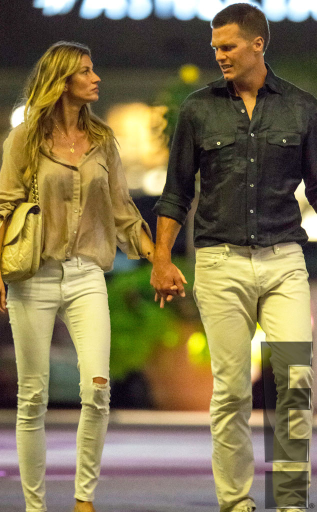 Tom Brady and Gisele Bündchen Hold Hands During Movie Date - E! Online