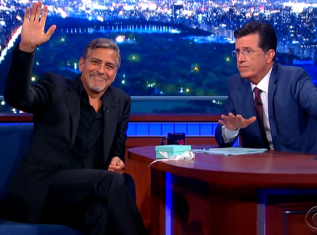 George Clooney, The Late Show