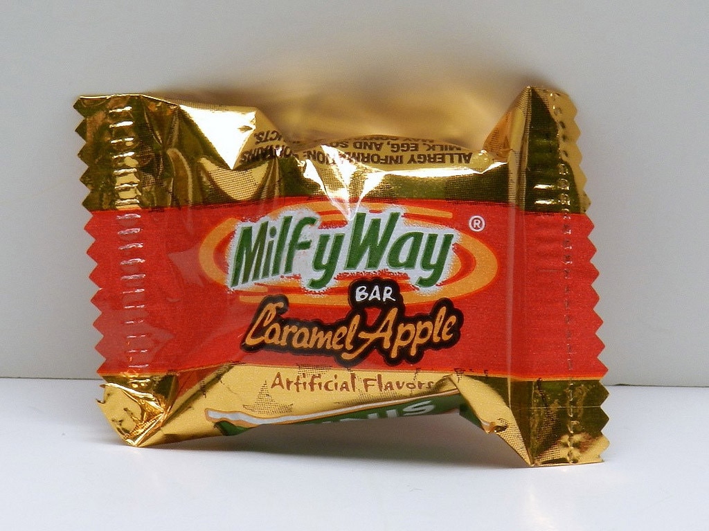 Milfy Way from Look At All The OffBrand Halloween Candy We Found