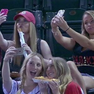 Announcers Roast Sorority Girls Taking Selfies During M