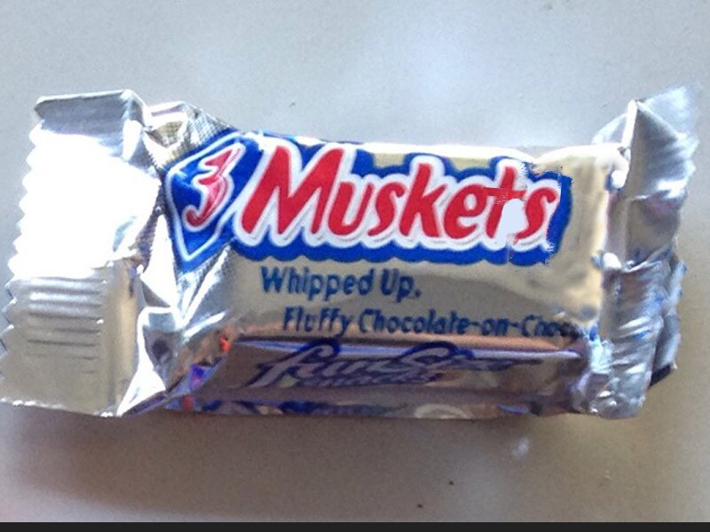 3 Muskets from Look At All The OffBrand Halloween Candy We Found E! News