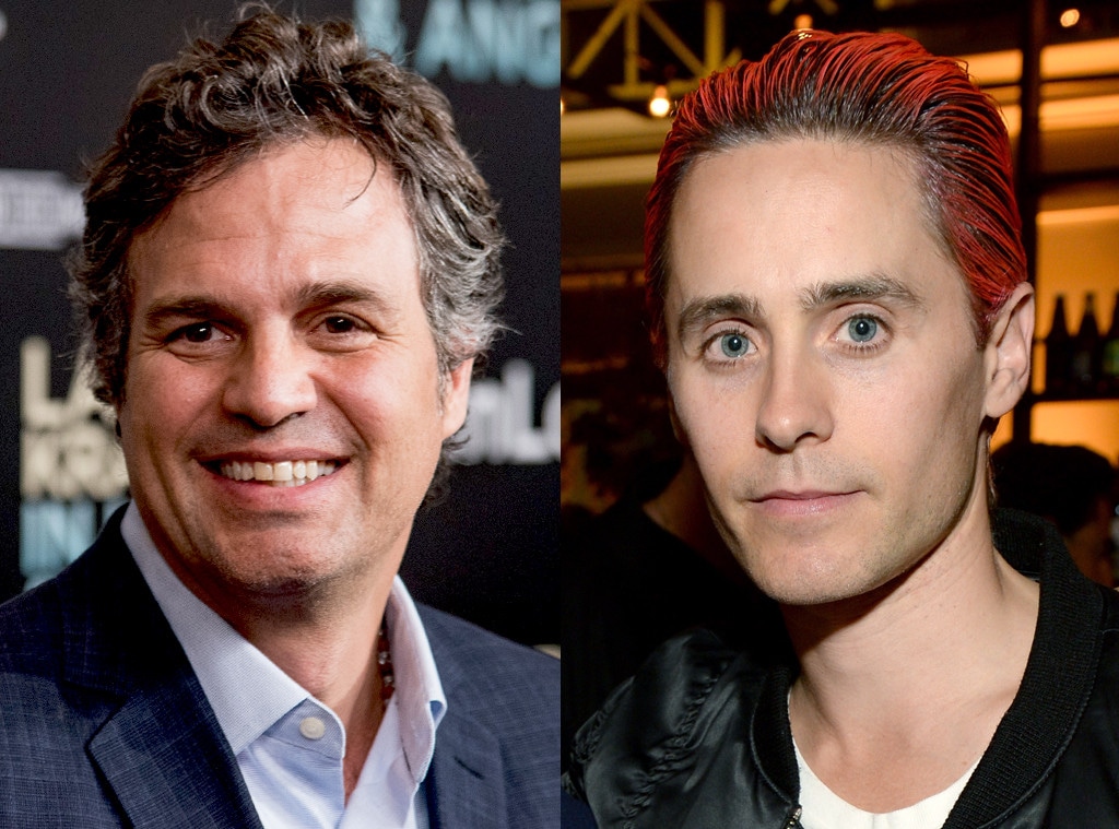 Jared Leto and Mark Ruffalo Were at Comic Con and No One Knew It - E! Online - CA Jared Leto and Mark Ruffalo Were at Comic Con and No One Knew It - E! Online - CA