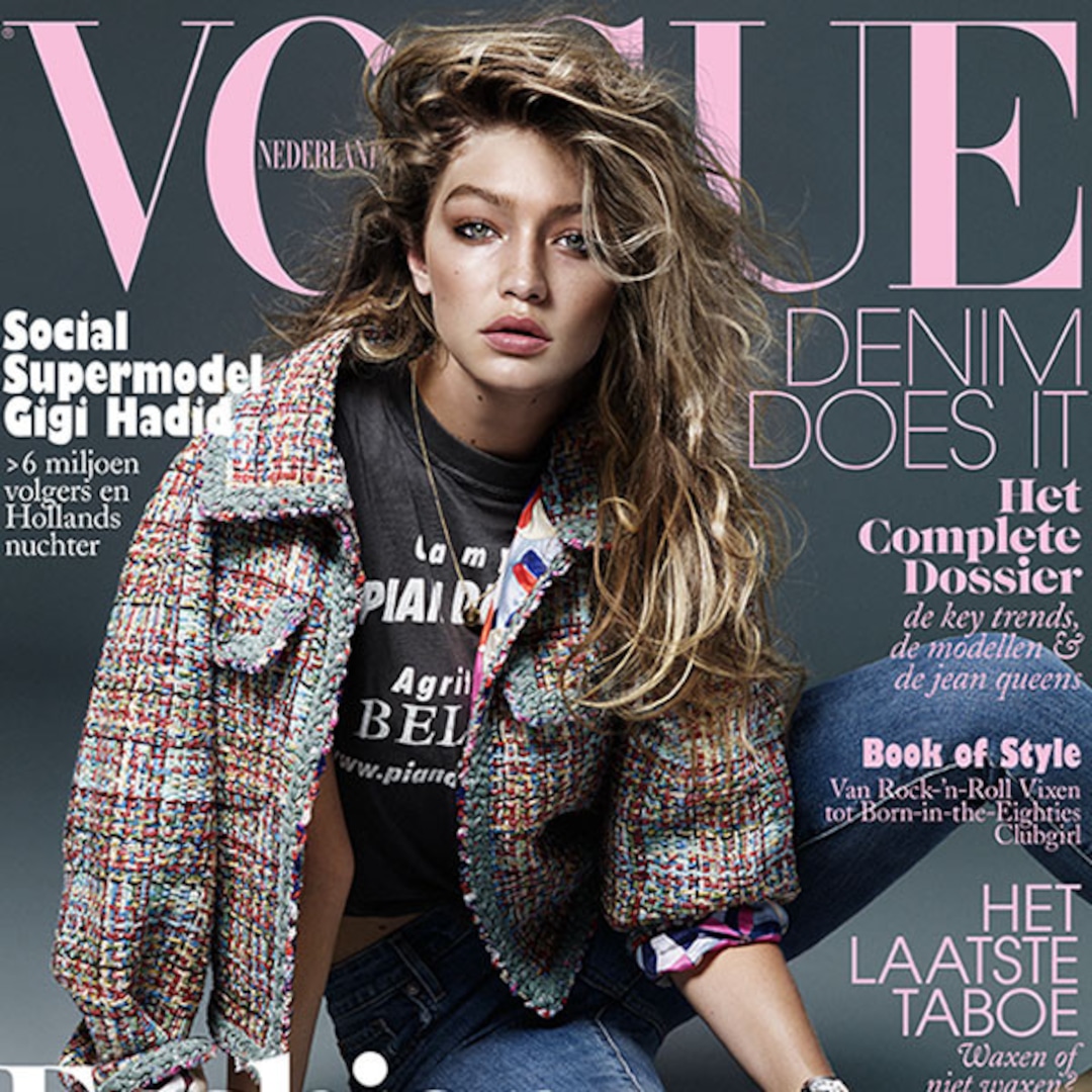 See Gigi Hadid's Stunning Pics From Vogue Netherlands - E! Online