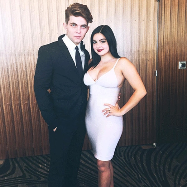 Ariel Winter Works Skintight Mini Dress at Family Wedding Ariel Winter Works Skintight Mini Dress at Family Wedding
