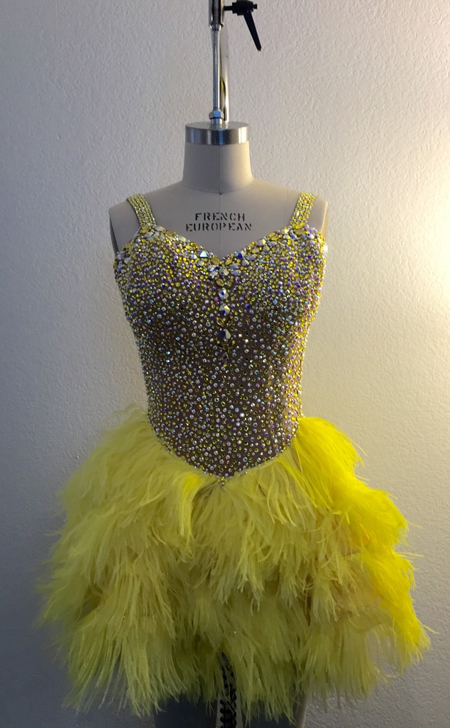 See Bindi Irwin s Wild Feathered DWTS Dress