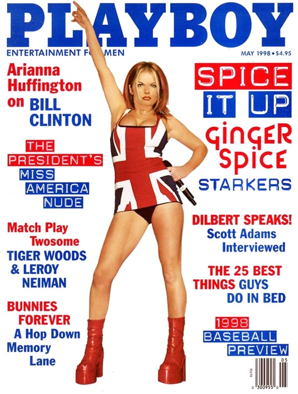 Geri Halliwell From Stars Who Posed Nude For Playboy E News