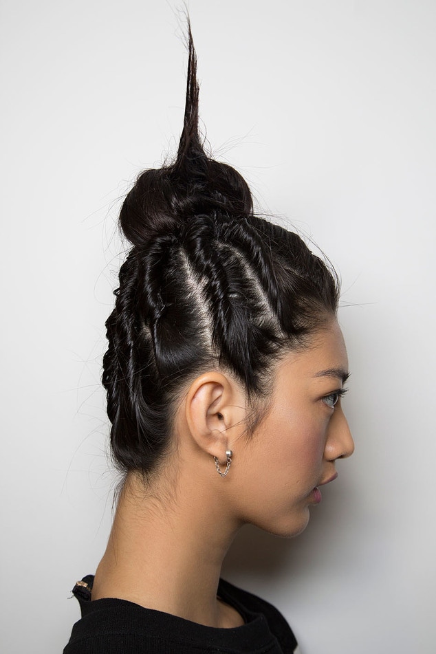 Double-Twist Bun Updo - YouTube