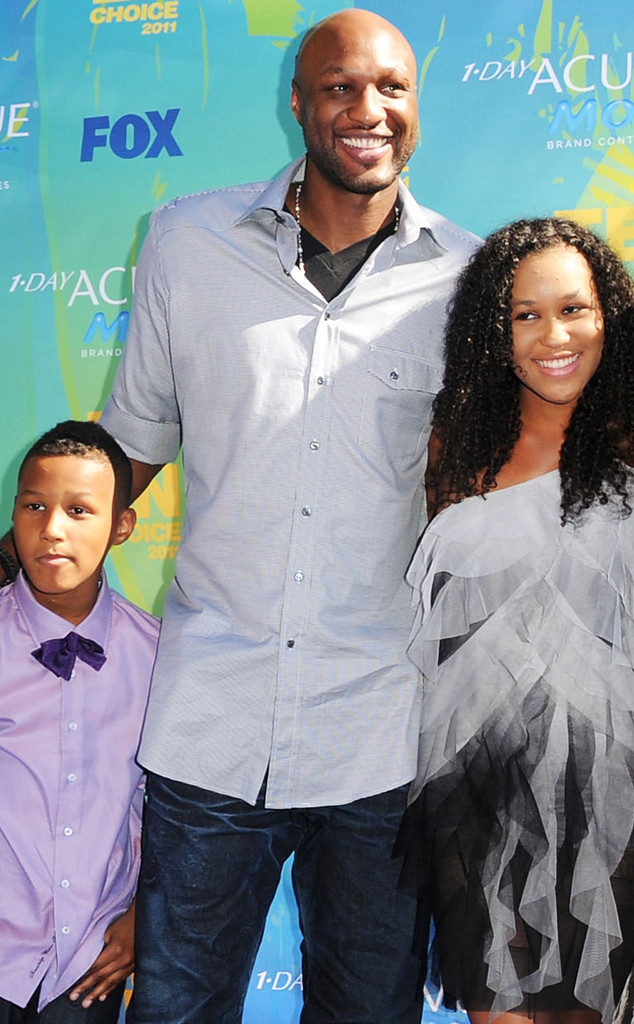Lamar Odom Hires Kids to Work for Him At Odom Recovery Group, Company  Vacation