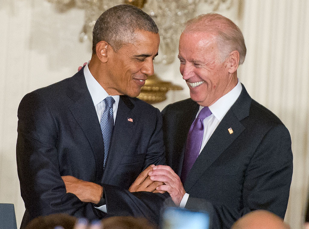 Installere Jet min Barack Obama and Joe Biden's Bromance Is Alive and Well - E! Online