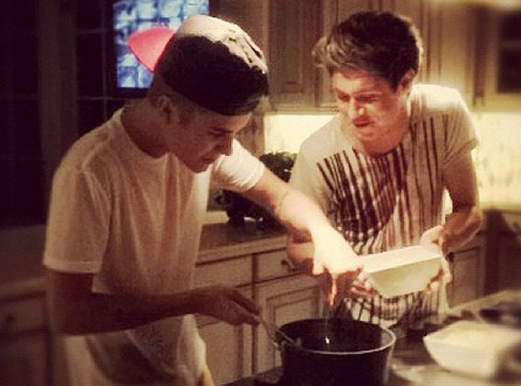 Justin Bieber, Niall Horan