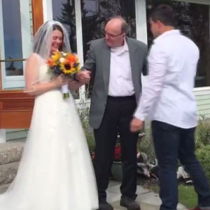 Father Learns to Walk Again for Daughter's Wedding Day: Watch Now!